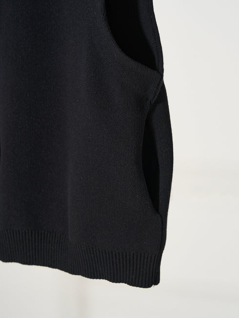 【 限定 】DOUBLE FACE KNIT VEST / Y242-91036-5
